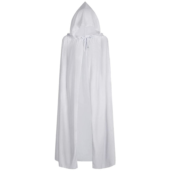 JOVCOVL Cape Cloak with Hood - Adults Witch Cape Hooded Cloak for Women Men Halloween Costumes Christmas Cosplay